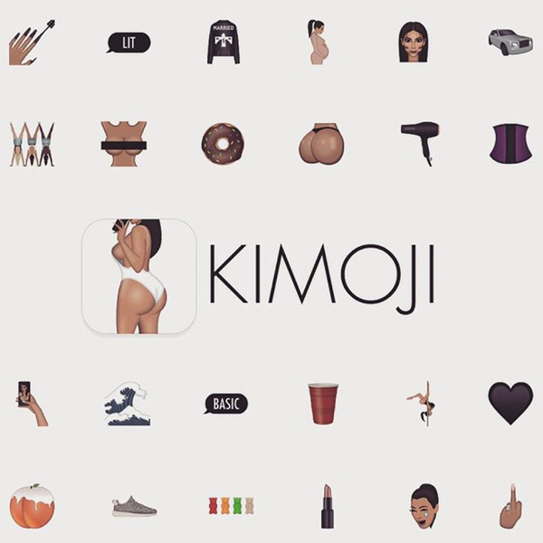 Kim Kardashian, Kimoji Kim Kardashian, Kimoji